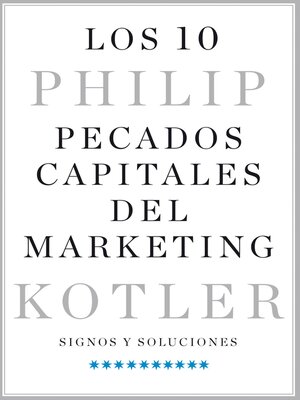 cover image of Los 10 pecados capitales del marketing